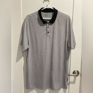 Men’s XL Nike Dri-fit Striped Golf Shirt